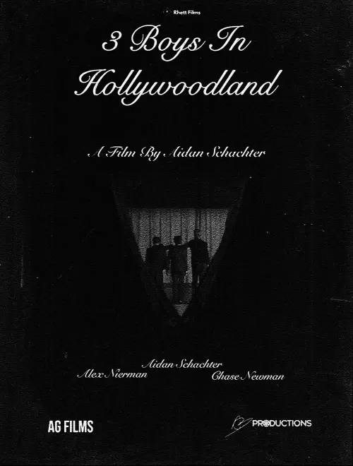 Постер до фільму "3 Boys In Hollywoodland"