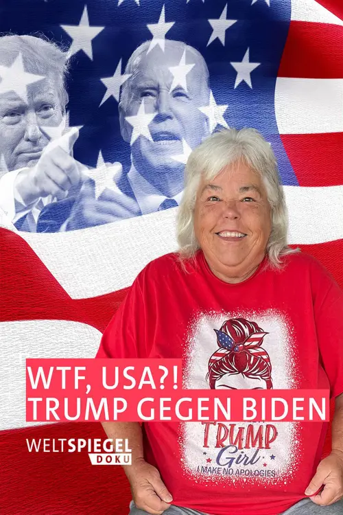 Постер до фільму "WTF, USA?! Trump vs. Biden"