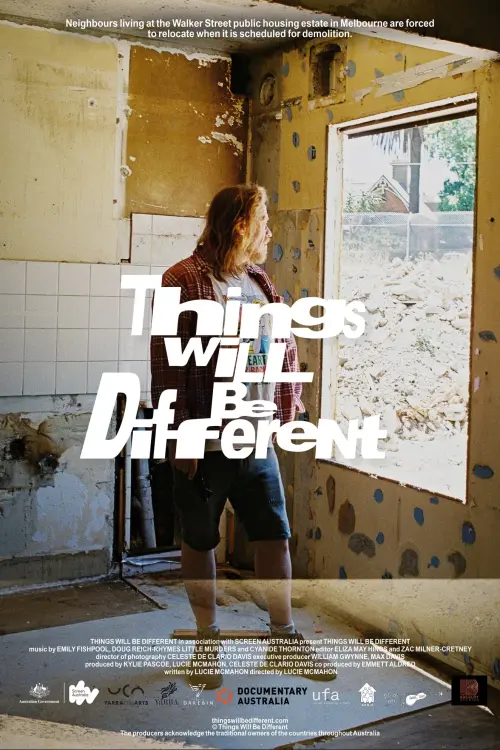 Постер до фільму "Things Will Be Different"