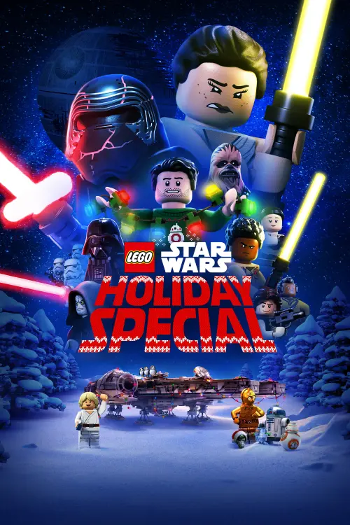 Постер до фільму "Зоряні війни Lego: Святковий спецвипуск"