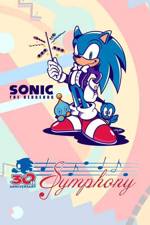 Постер до фільму "Sonic 30th Anniversary Symphony"