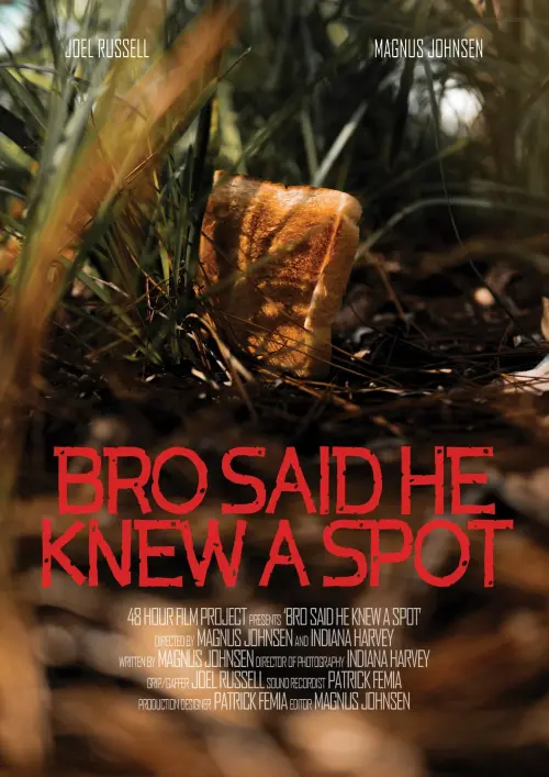 Постер до фільму "Bro Said He Knew A Spot"