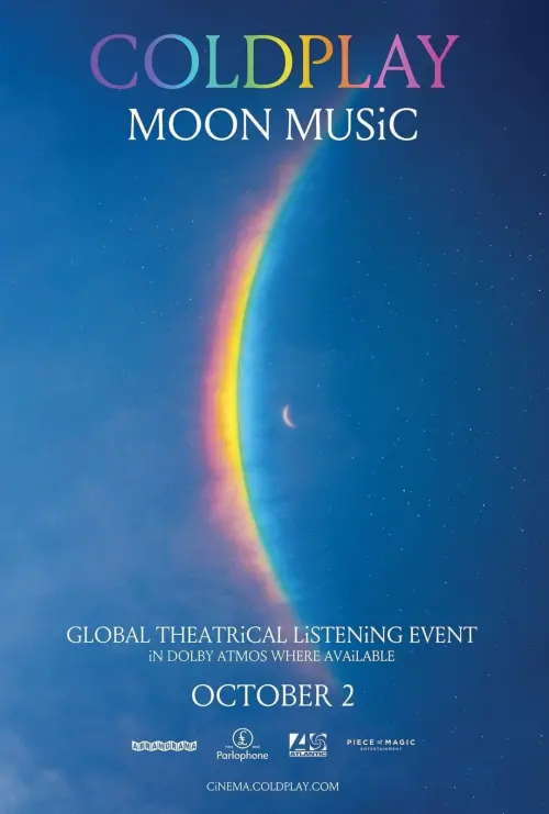 Постер до фільму "Coldplay: Moon Music - Global Theatrical Listening Event"