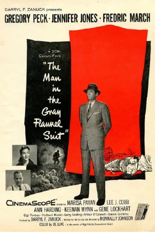 Постер до фільму "The Man in the Gray Flannel Suit"