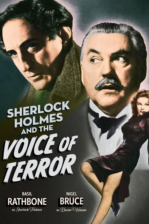 Постер до фільму "Sherlock Holmes and the Voice of Terror"