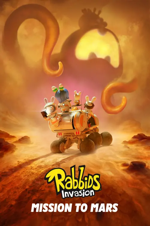 Постер до фільму "Скажені кролики: Вторгнення на Марс"