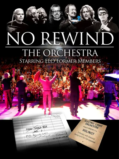 Постер до фільму "No Rewind: The Orchestra Starring ELO Former Members"