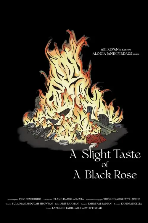 Постер до фільму "A Slight Taste of a Black Rose"