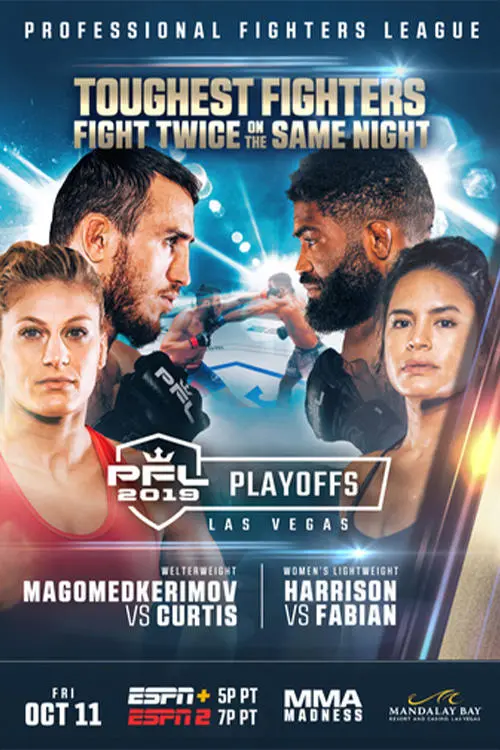 Постер до фільму "PFL Playoffs 2019 - PFL 7: Michaud vs. Franca"