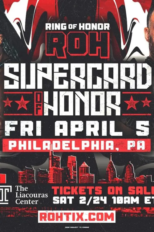 Постер до фільму "ROH: Supercard of Honor"