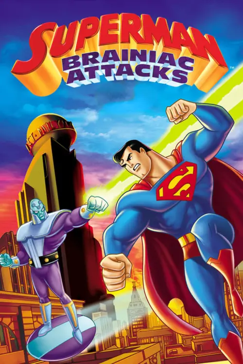 Постер до фільму "Супермен: Брейніак атакує"