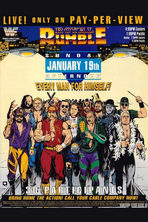 Постер до фільму "WWE Royal Rumble 1992"