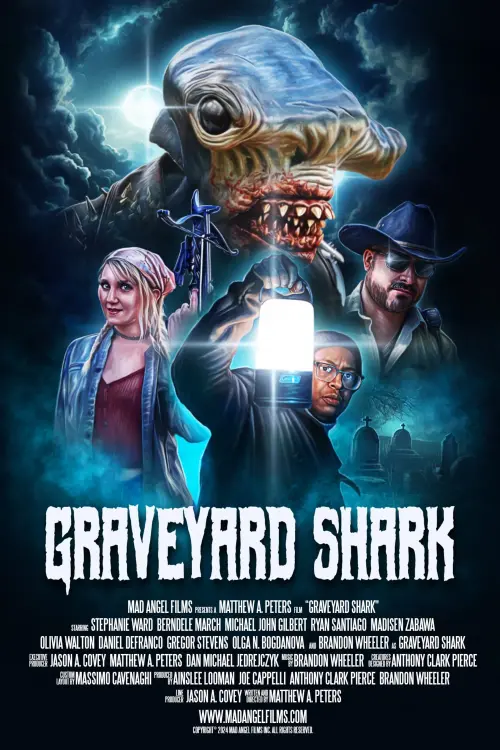 Постер до фільму "Graveyard Shark"