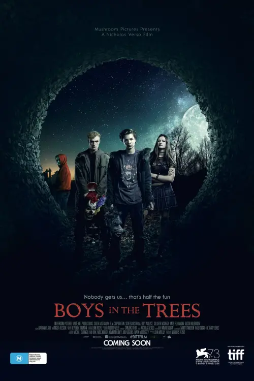 Постер до фільму "Boys in the Trees"