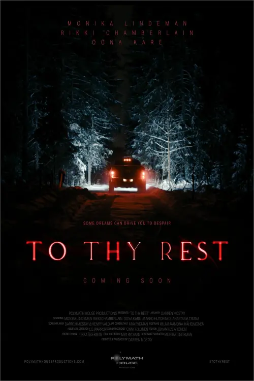 Постер до фільму "To Thy Rest"