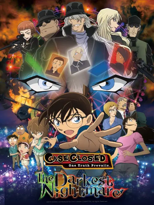 Постер до фільму "Detective Conan: The Darkest Nightmare"