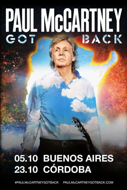 Постер до фільму "Paul McCartney: Got Back - Live at River Plate Stadium"