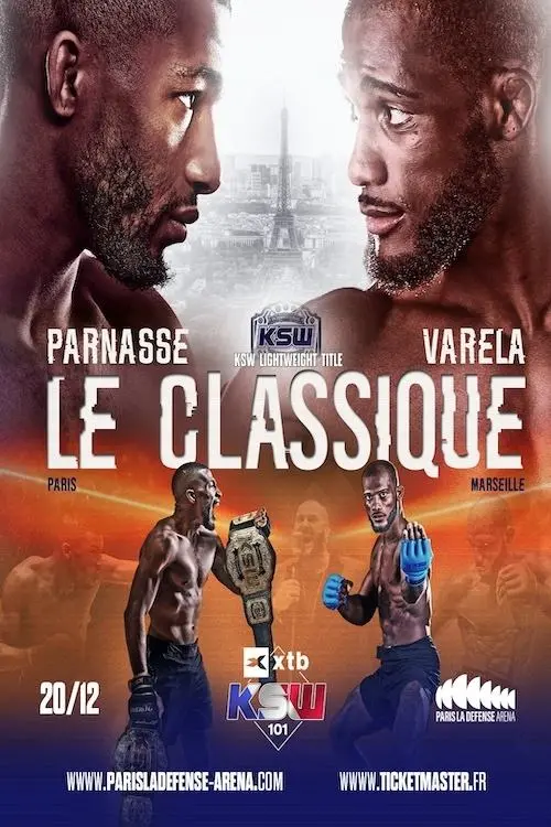 Постер до фільму "KSW 101: Le Classique - Parnasse vs. Varela"