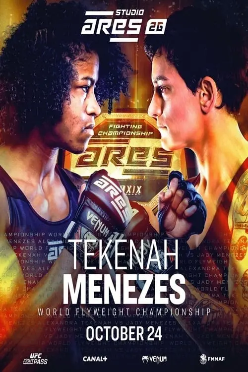 Постер до фільму "ARES 26 Studio: Tekenah vs. Menezes"