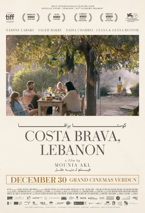 Постер до фільму "Costa Brava, Lebanon"