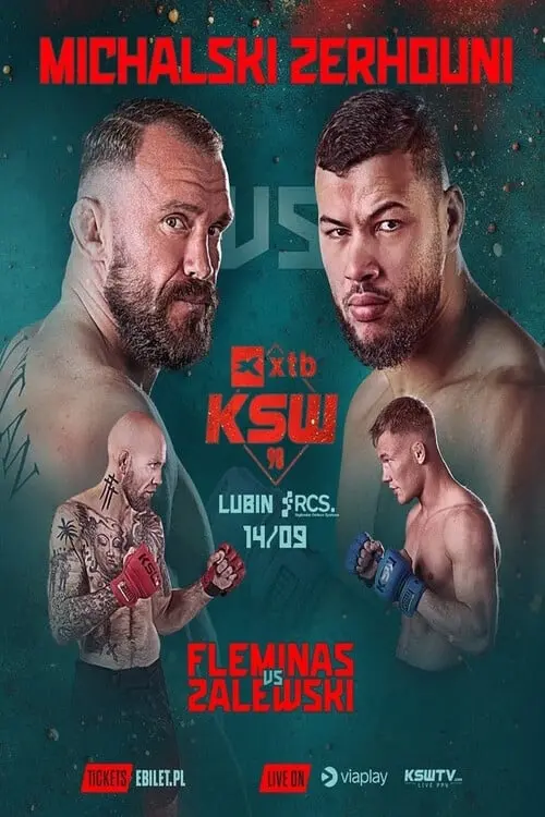 Постер до фільму "KSW 98: Paczuski vs. Zerhouni"