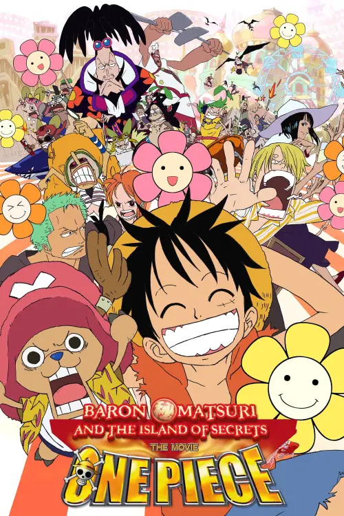 Постер до фільму "One Piece: Baron Omatsuri and the Secret Island"