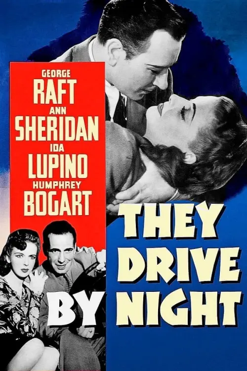 Постер до фільму "They Drive by Night"