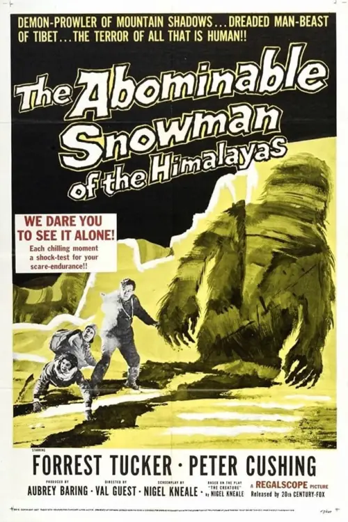 Постер до фільму "The Abominable Snowman"