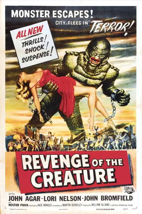 Постер до фільму "Revenge of the Creature"