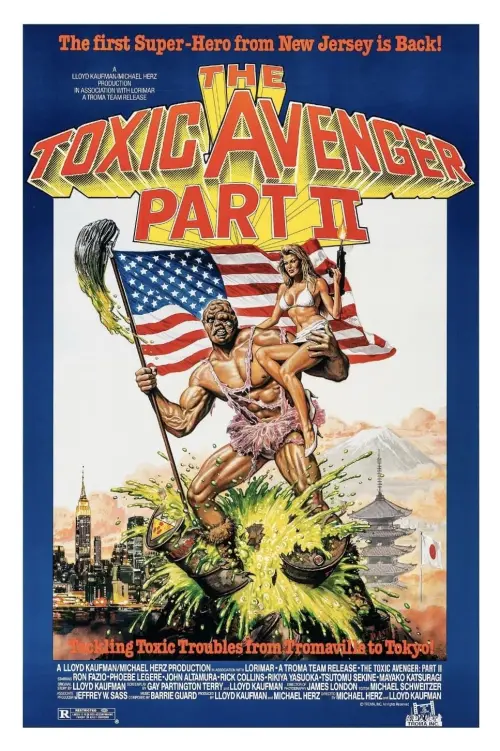 Постер до фільму "The Toxic Avenger Part II"