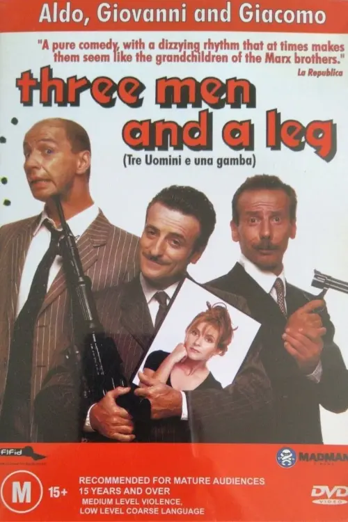 Постер до фільму "Three Men and a Leg"