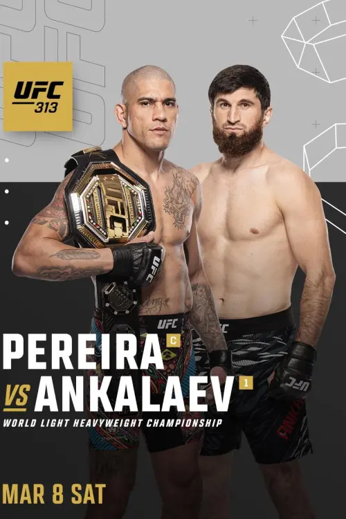 Постер до фільму "UFC 313: Pereira vs. Ankalaev"