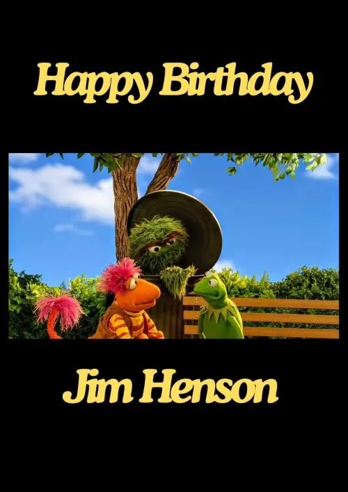 Постер до фільму "Happy Birthday Jim Henson"