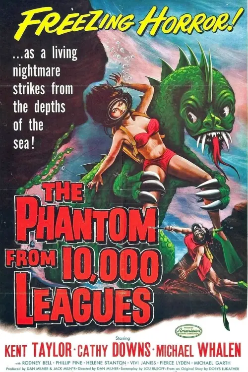 Постер до фільму "The Phantom from 10,000 Leagues"