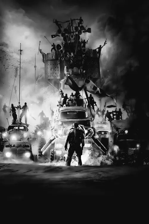 Постер до фільму "Mad Max: Fury Road - Introduction to Black & Chrome Edition by George Miller"