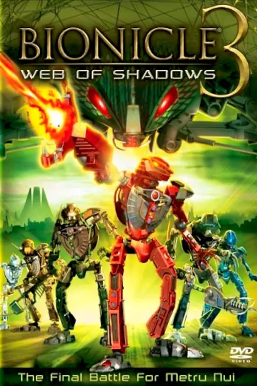 Постер до фільму "Bionicle 3: Web of Shadows"