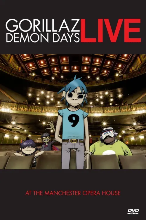 Постер до фільму "Gorillaz: Demon Days Live at the Manchester Opera House"