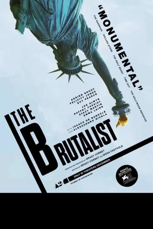 Постер до фільму "The Brutalist"