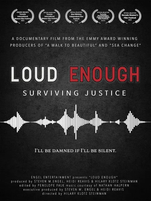 Постер до фільму "Loud Enough - Surviving Justice"