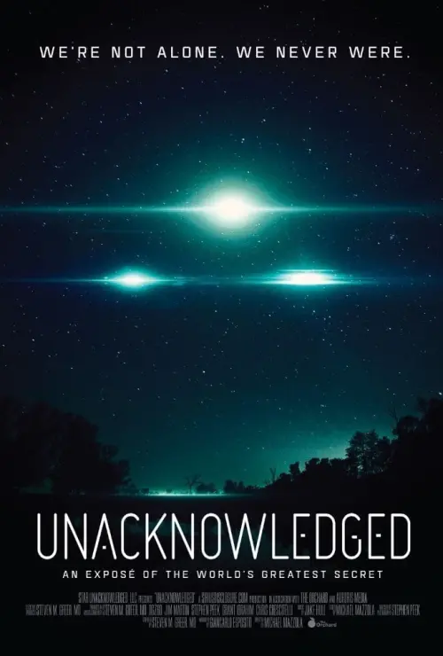 Постер до фільму "Unacknowledged"