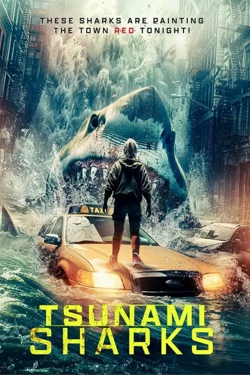 Постер до фільму "Tsunami Sharks"