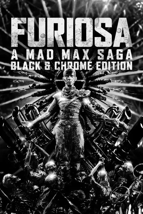 Постер до фільму "Furiosa: A Mad Max Saga (Black & Chrome Edition)"