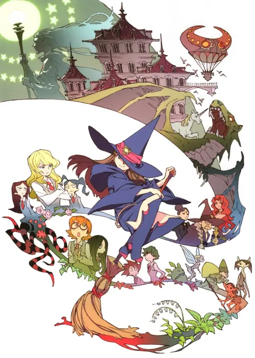 Постер до фільму "Little Witch Academia"