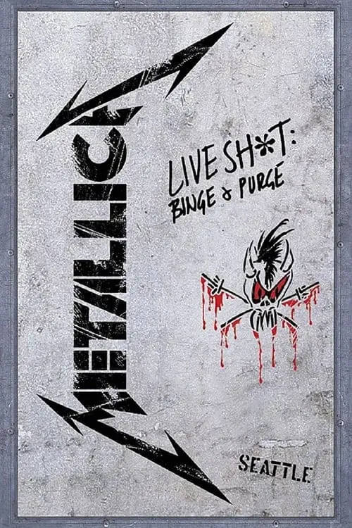 Постер до фільму "Metallica - Live Shit - Binge & Purge, Seattle 1989"