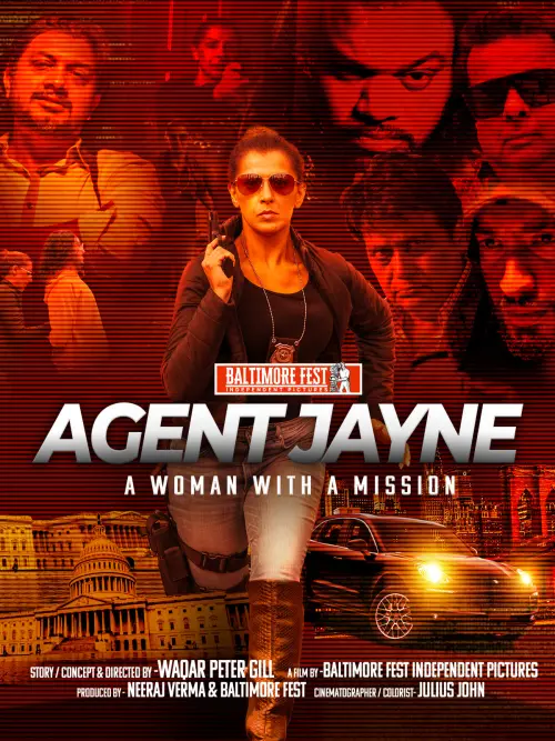 Постер до фільму "Agent Jayne: A Woman with a Mission"