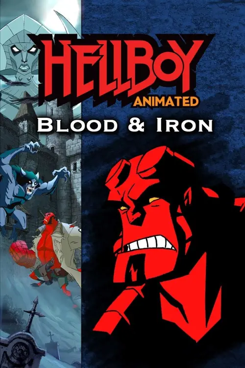 Постер до фільму "Hellboy Animated: Blood and Iron"