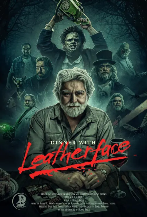 Постер до фільму "Dinner with Leatherface"