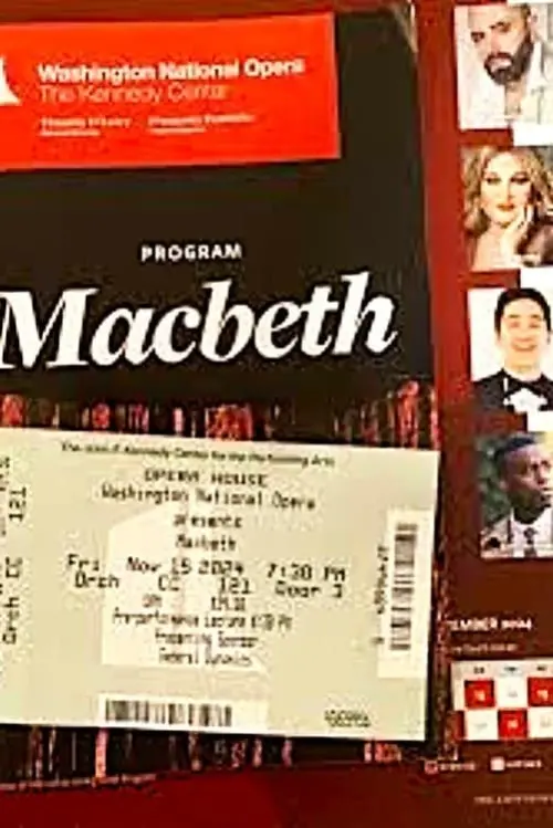 Постер до фільму "Macbeth: Washington National Opera"