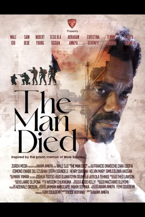 Постер до фільму "The Man Died"