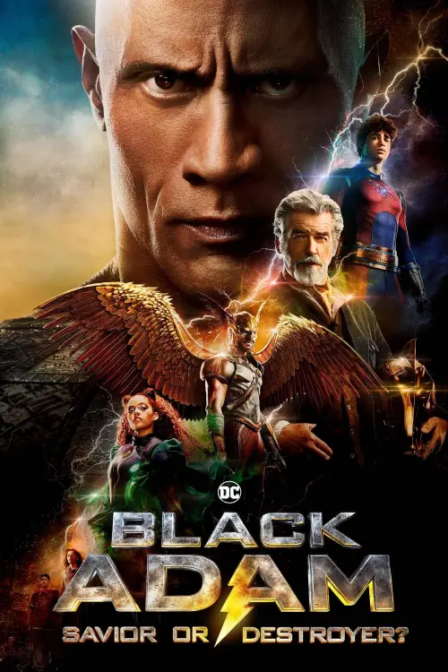 Постер до фільму "Black Adam: Saviour or Destroyer?"